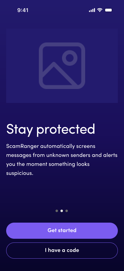 Gallery slide: stay protected