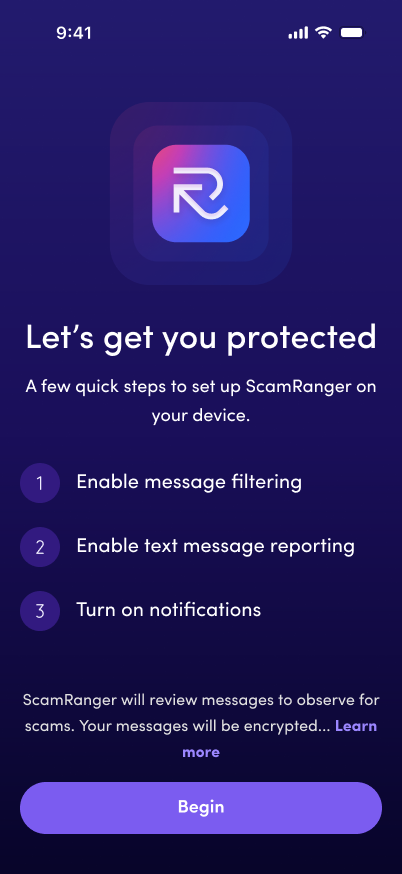 Setup intro checklist